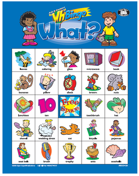 Ask & Answer "WH" Bingo Game Ask & Answer "WH" Bingo Game
