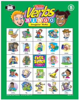Say & Do Verbs Bingo Say & Do Verbs Bingo