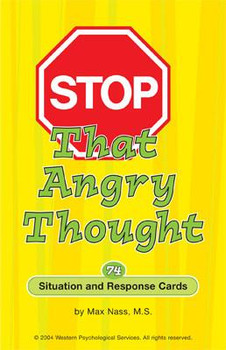 Stop That Angry Thought Card Game Stop That Angry Thought Card Game