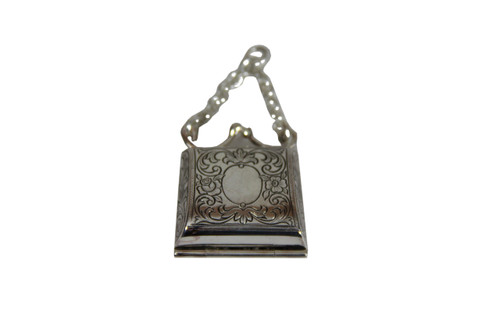 Pill Box Engraved Purse