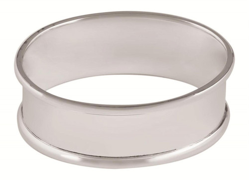 Set of 2 plain oval napkin rings (GT172 x 2)