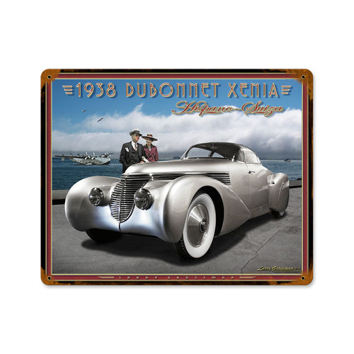 Retro Dubonnet Metal Sign 15 x 12 Inches