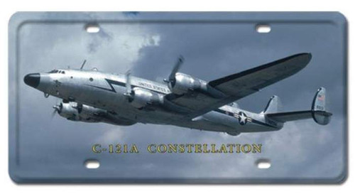 Vintage-Retro C-121A Constellation License Plate