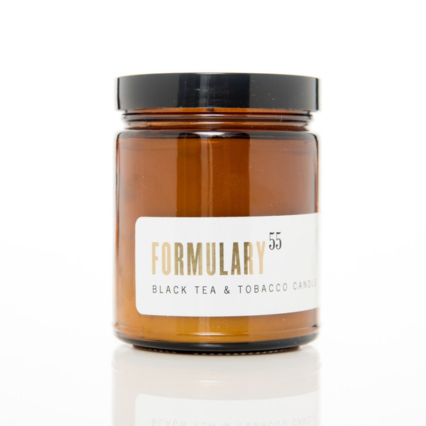 Botanical Apothecary Candle - Black Tea and Tobacco Botanical Apothecary Candle - Black Tea and Tobacco