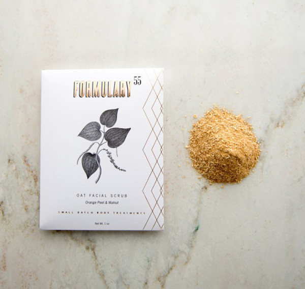 Organic Oatmeal Facial Scrub Organic Oatmeal Facial Scrub