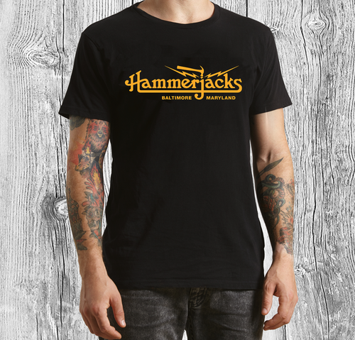 Official Hammerjacks Black T-Shirt