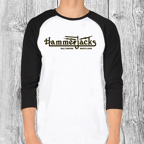 80's 3/4 Sleeve Hammerjacks T-Shirt