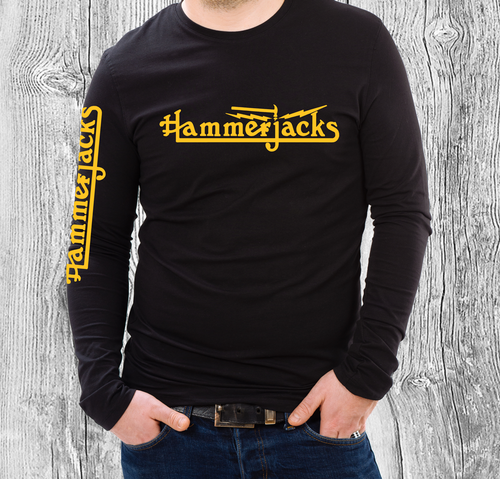 Hammerjacks Long Sleve Black T Shirt