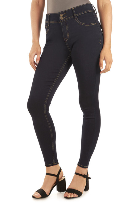 Basic Curvy Skinny Jeans In Rinse