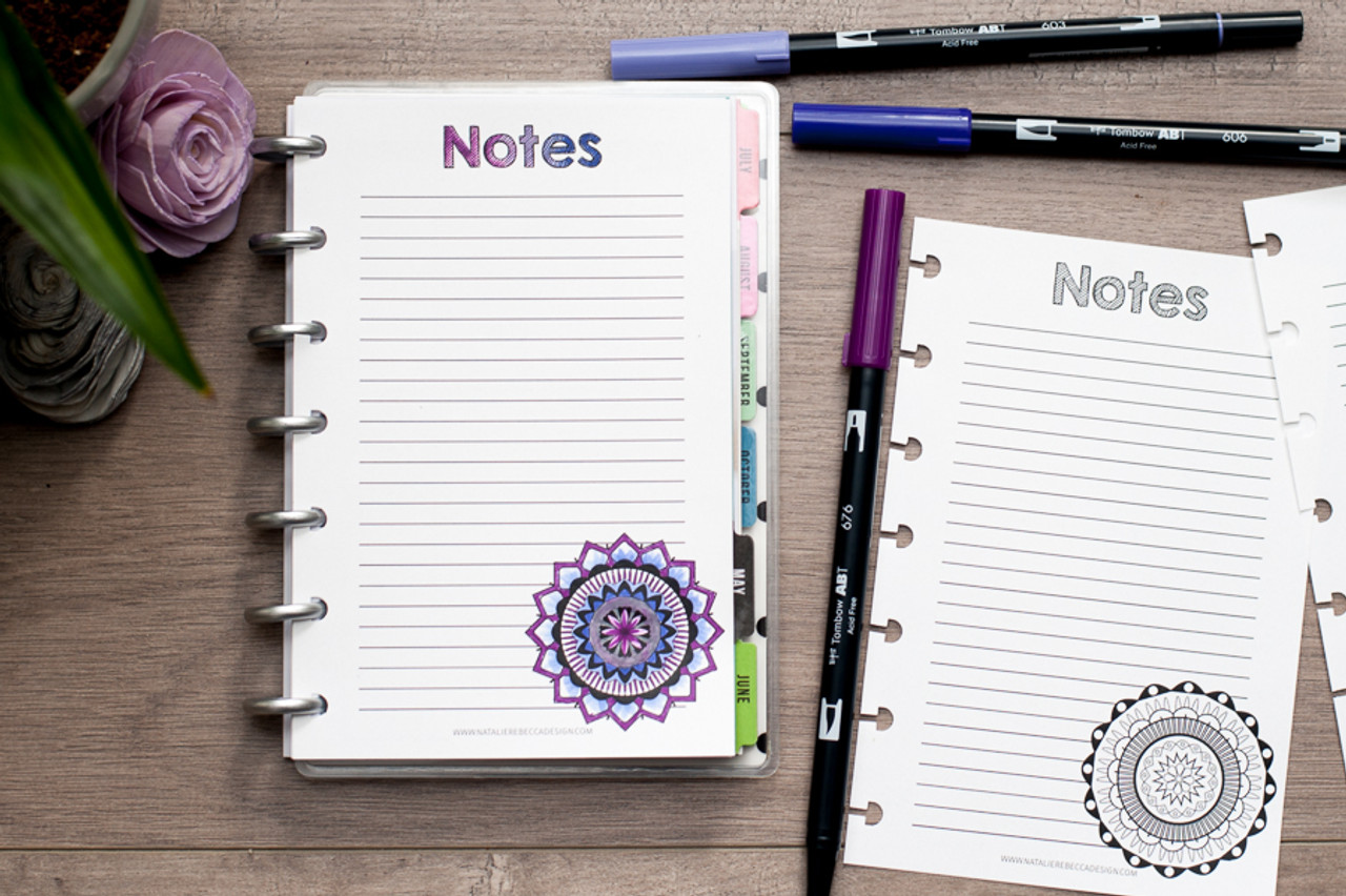 Coloring with TomBow Markers (Plus FREE Printables!)