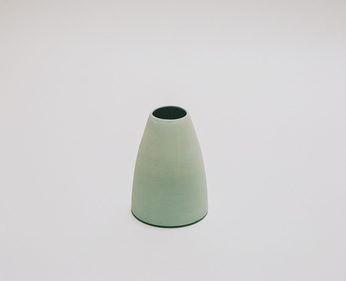 Saint Heron Ceramic Vase - Powder Blue