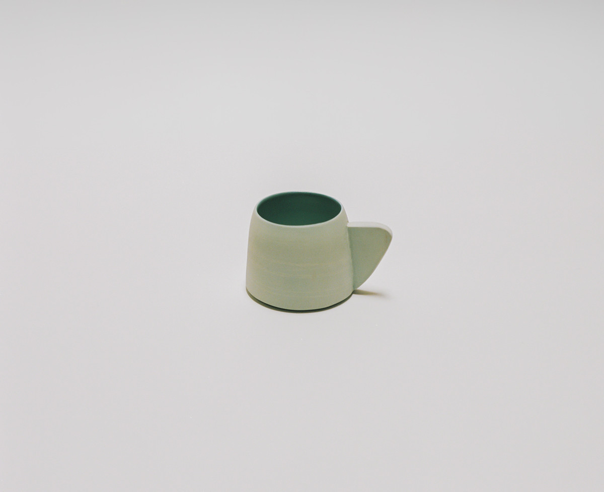 Saint Heron Ceramic Mug - Powder Blue