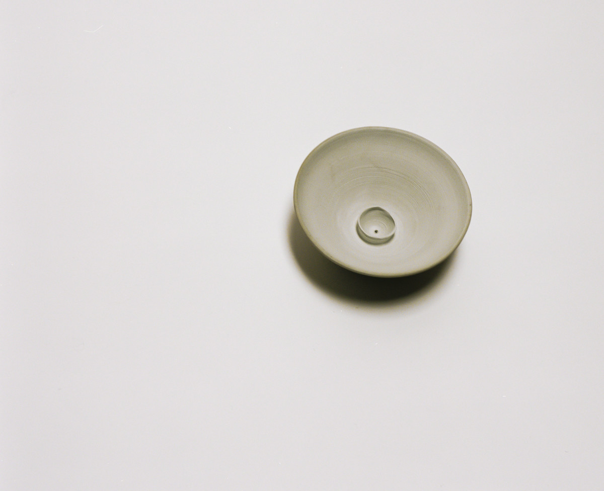 Saint Heron Ceramic Incense Holder - Charcoal Gray (SOLD OUT)