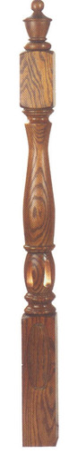 Lighted Landings Chesterfield Illuminated newel post