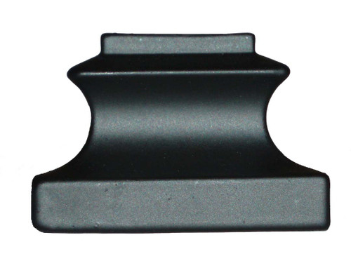 Satin Black flat shoe