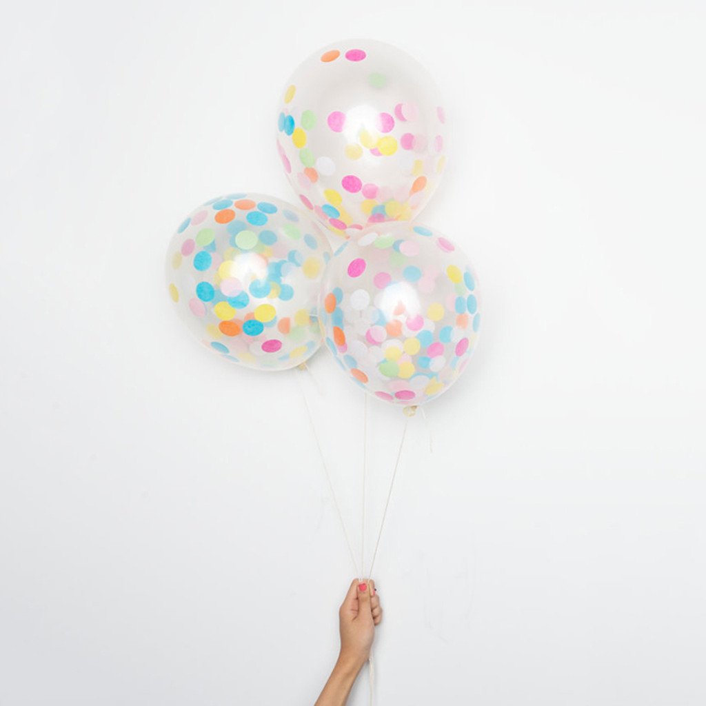 DIY Confetti Balloons, Assorted