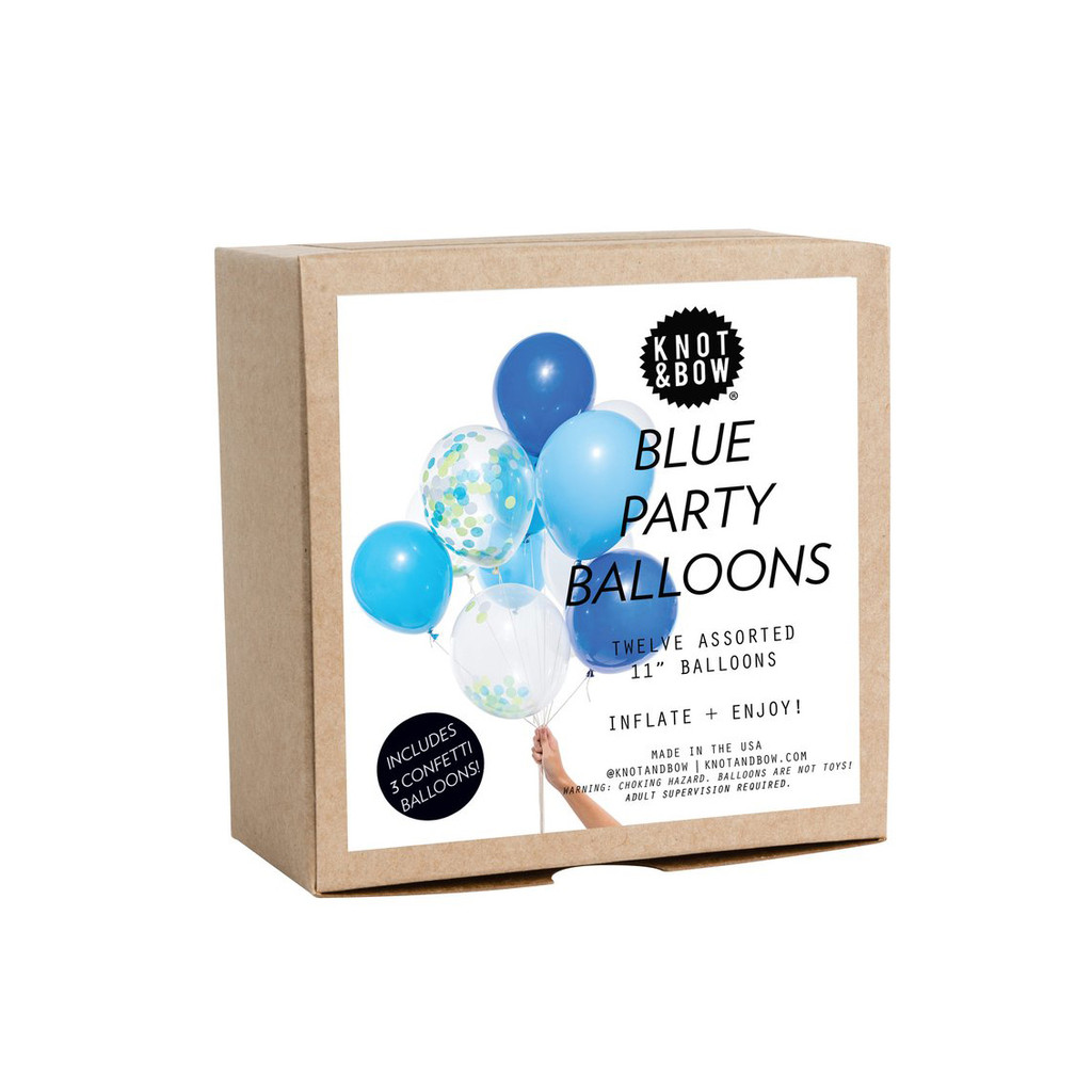Blue Party Balloons