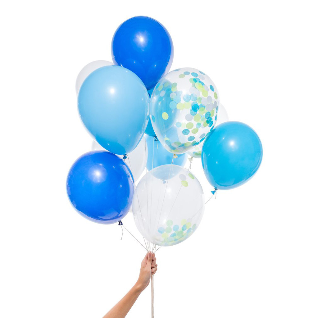 Blue Party Balloons