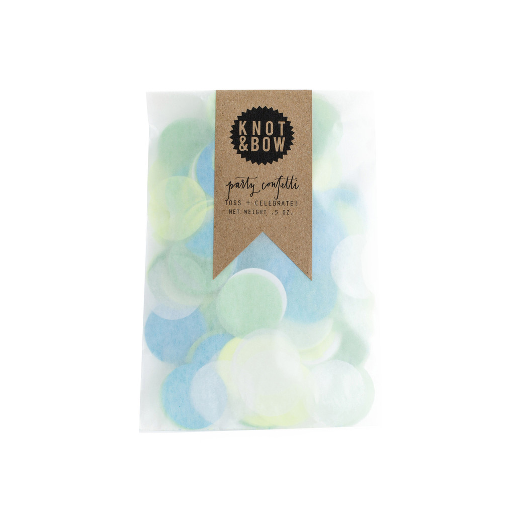 Party Confetti Bag, Blue