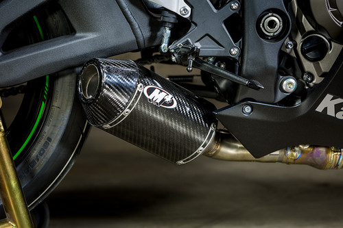 2016-2017 KAW ZX10R Street Slayer Carbon Slip On (Removes Stock Catalytic Converter)