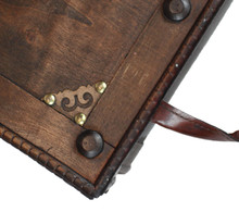 Antique Style Distressed Wooden Pirate Treasure Chest