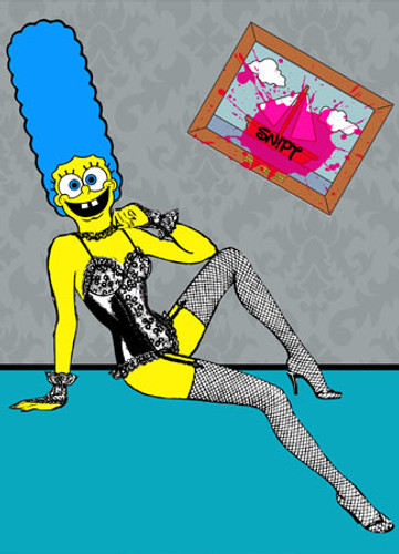 Marge Bob No Pants