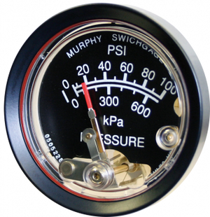 Oil Pressure Gauge A20P / A25P Murphy