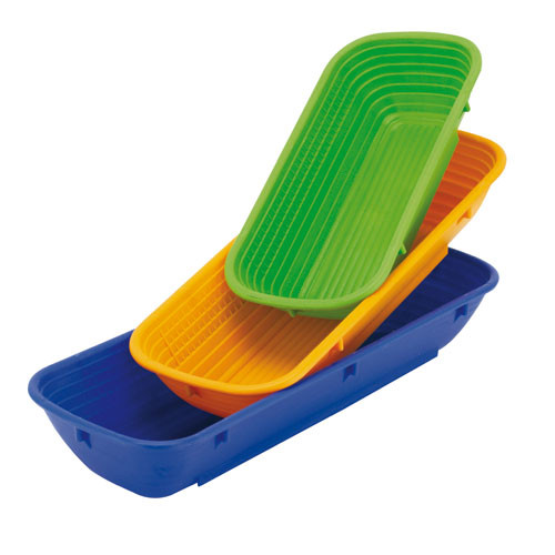 Banneton Proofing Basket, Rect., L 13 3/4" X W 5 1/8", 1 KIL Banneton Proofing Basket, Rect., L 13 3/4" X W 5 1/8", 1 KIL