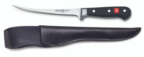 Wusthof Trident 7in Fillet Knife w/ Leather Sheath Wusthof Trident 7in Fillet Knife w/ Leather Sheath
