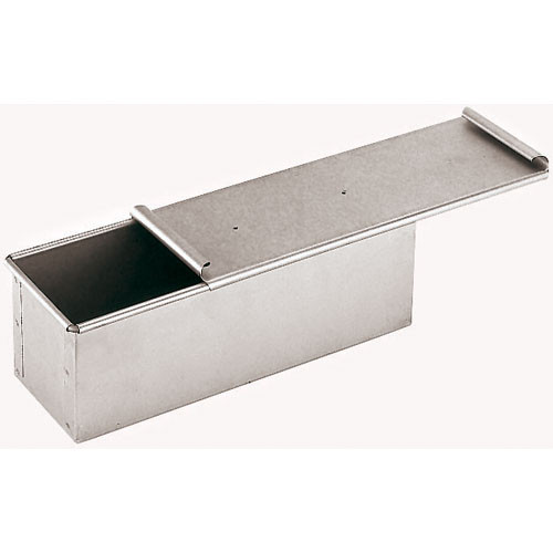 Aluminzd/Steel Bread Pan W/ L, L 11 7/8" X W 4" X H 4" Aluminzd/Steel Bread Pan W/ L, L 11 7/8" X W 4" X H 4"