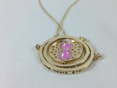 Time Turner Pendant (Pink Sand)