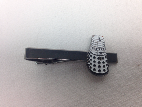 White Dalek Tie Clip