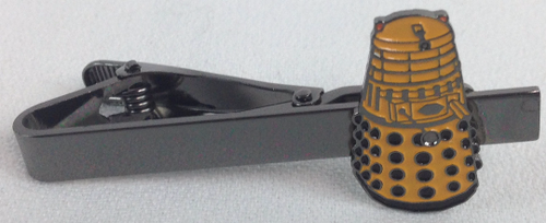 Yellow Dalek Tie Clip