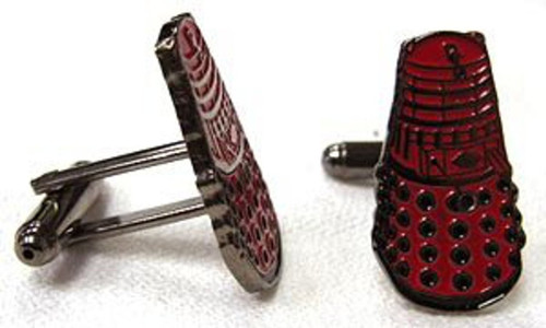 Red Dalek Cufflinks