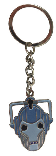 Cyberman Head Keychain