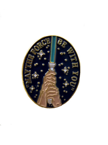 "May the Force Be With You" Enamel Pin