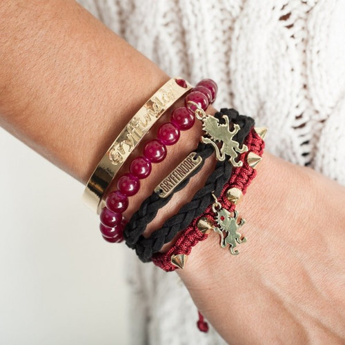 Harry Potter Gryffindor 5 Piece Bracelet Set