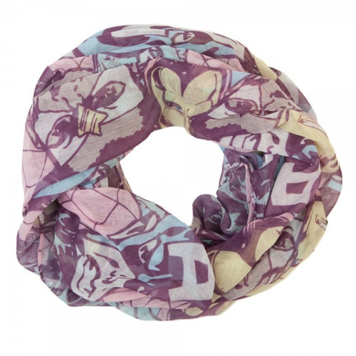 Marvel Pastel Character Heads Infinity Scarf