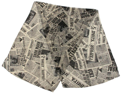 'Daily Prophet' Print Lightweight Scarf