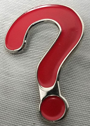 Doctor Who - Question Mark Enamel Pin