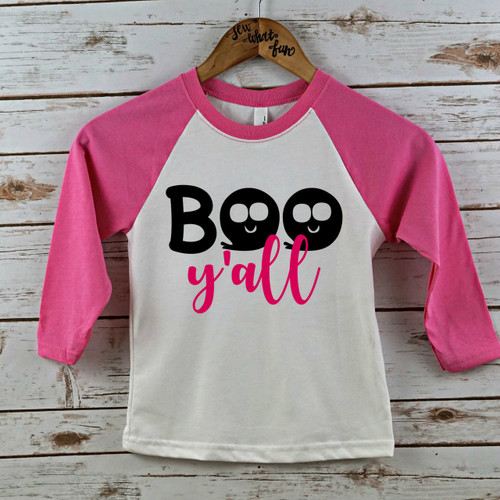 Boo Y'all Raglan