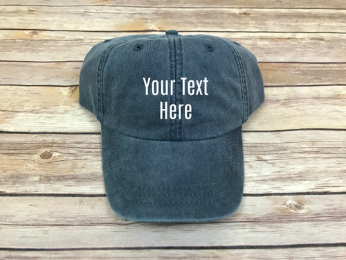 Custom Text Hat