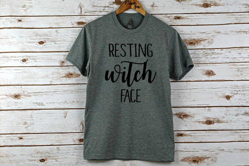 Resting Witch Face Adult Shirt