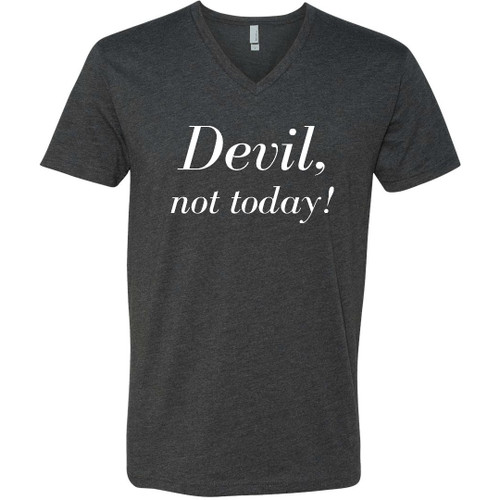 Devil, not today! V Neck