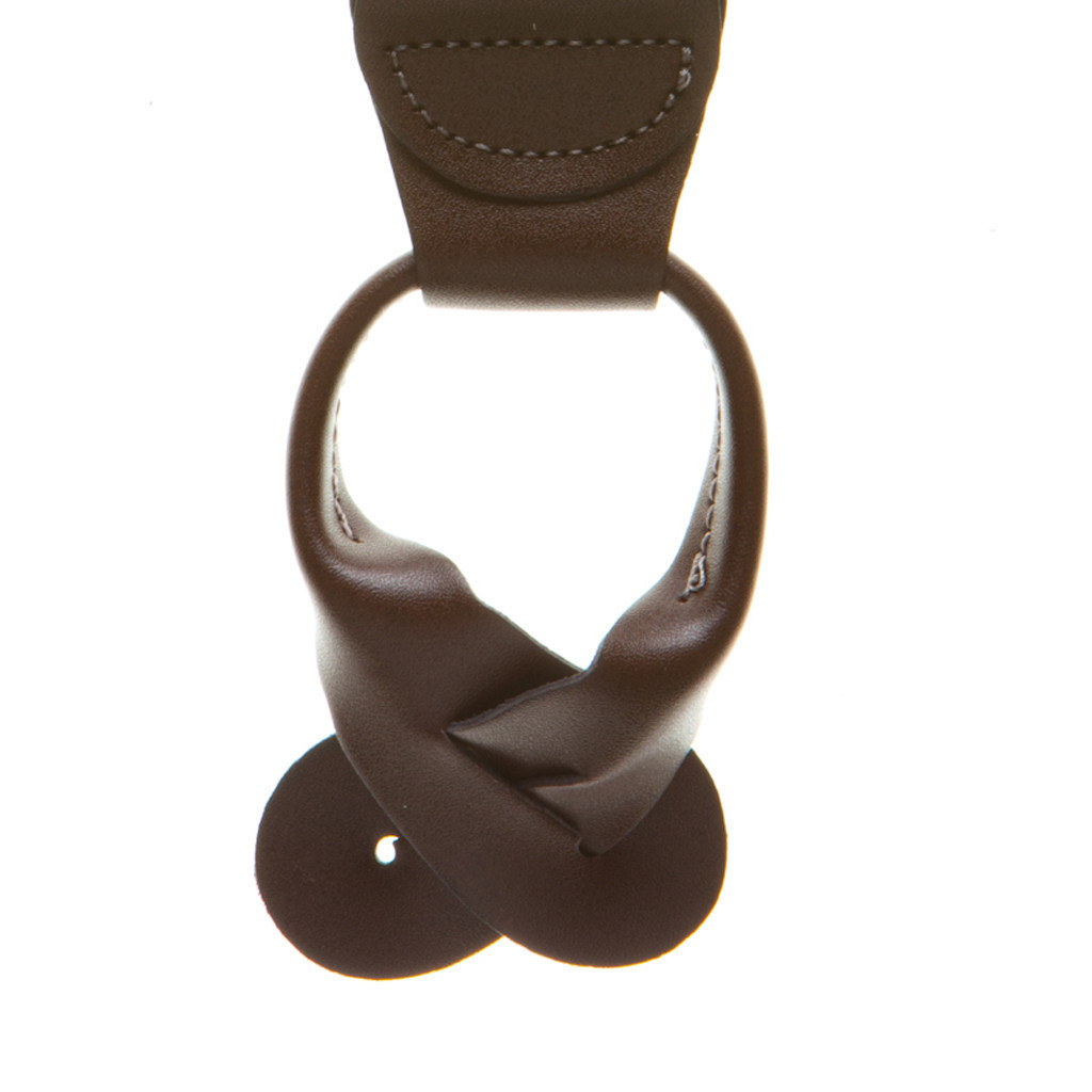 8 Colors Bangkok Silk Suspenders Button