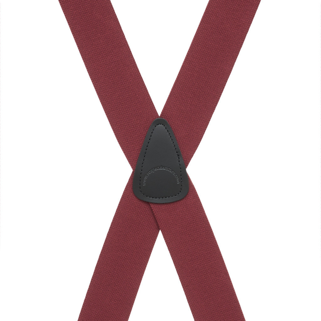 1.5 Inch Wide Pin Clip Suspenders