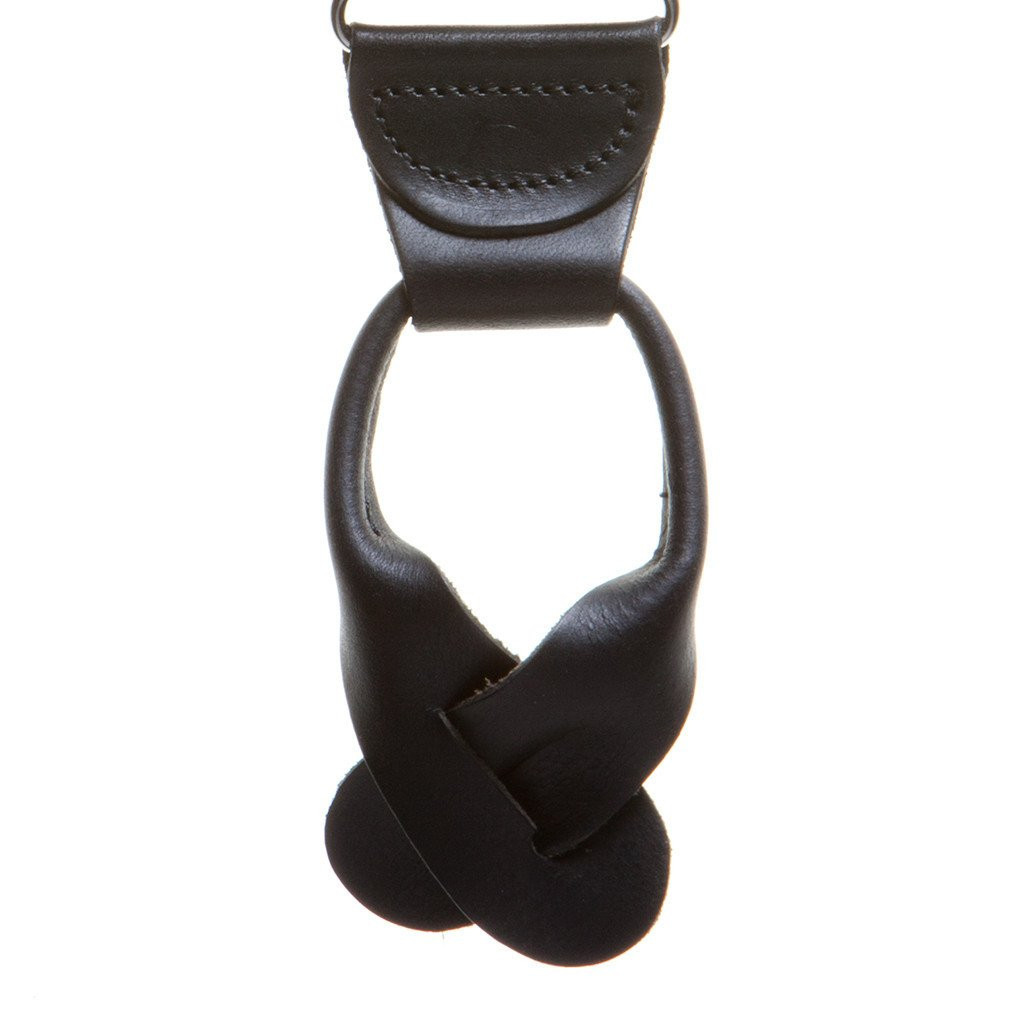 2 Sizes, Array of Beautiful Colors Grosgrain Classic Colors Button Suspenders