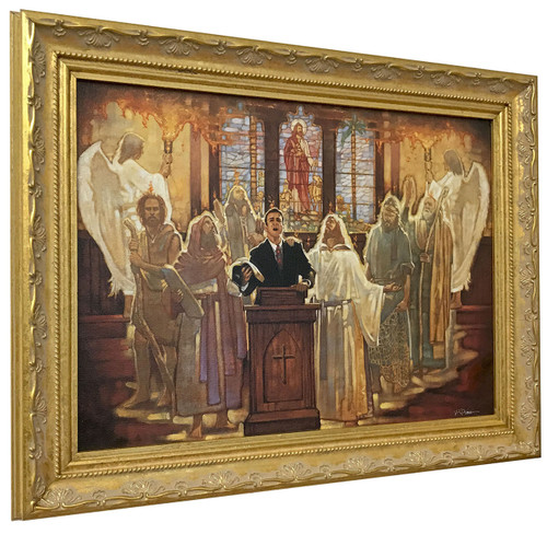 Ron DiCianni 'The Legacy' Preacher Canvas Edition Framed O/E Ron DiCianni 'The Legacy' Preacher Canvas Edition Framed O/E