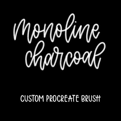 Monoline Charcoal Brush