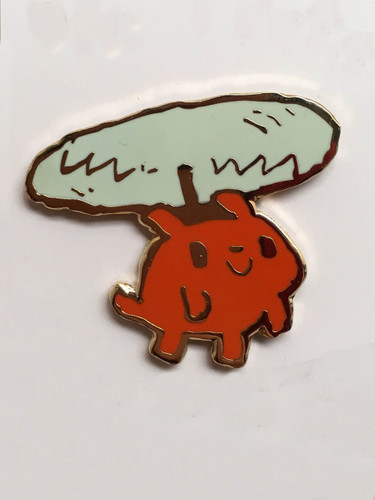 Helicopter Dog Enamel Pin